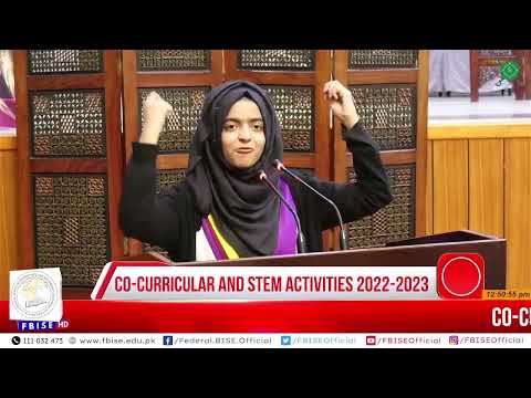 Shafia Eman Askaria Colleges got 1st position in All Pakistan Urdu Speech Competition held at FBISE