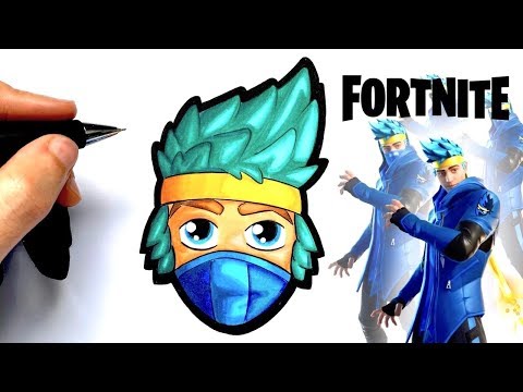 TUTO DESSIN SKIN NINJA EMOJI FORTNITE !