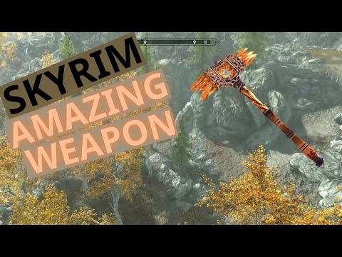 Skyrim Anniversary Edition: Amazing Two-Handed Weapon!