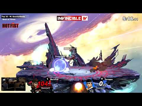 Marshall Snake vs Parappa Ryu - Winners Quarterfinals - Invincible IV - SSBU Singles