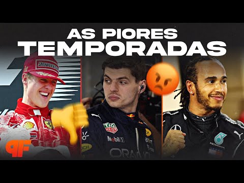 AS 8 PIORES TEMPORADAS DA FÓRMULA 1 - Primeira Fila