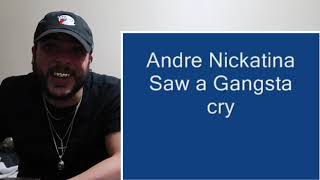 Andre Nickatina - Saw a Gangsta Cry (Reaction)🔥🔥