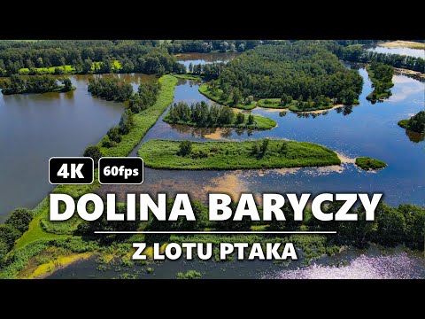 Dolina Baryczy z lotu ptaka w 4K | Barycz Valley from above in 4K