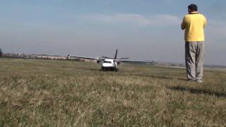 preview picture of video 'L-410 UVP at RC Airfield Žichlice, CR'