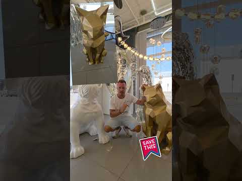 Vídeo de Cuenco Figura Azul/plata Rabbit Schuller