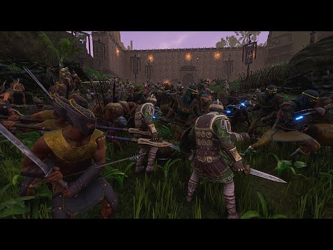 Nemedian Army VS Stygian Invaders (Part 1)  - Conan Exiles Cinematic Battle