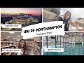 Campus tour of University of Northampton