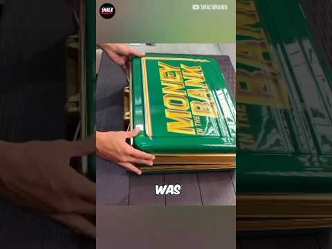 What’s Inside WWE’s Money in the Bank Briefcase? 😱🔥 #MITB #WWE #wweshorts