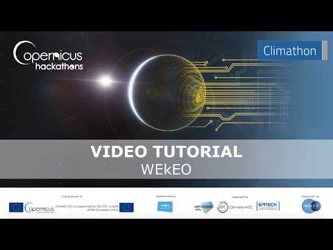 Video tutorial - WEkEO
