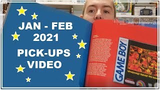 JAN - FEB 21 - PICK UPS video (Nintendo Switch, PS4, Books & He-Man figures!)