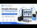 Photo Backup with Handy Backup