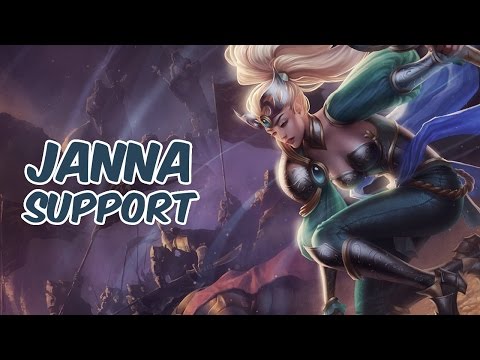 Janna Support vs Morgana - Challenger - Season 5 - Patch 5.13