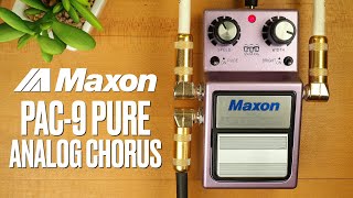 Video thumbnail for Maxon PAC-9 Pure Analog Chorus (Stereo) by Pedal of the Day