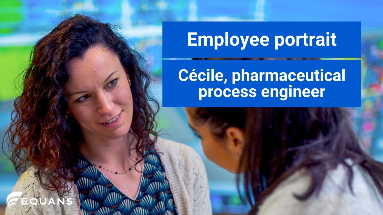 Employee portrait : Cécile Davy, pharmaceutical process engineer [ENG SUBS] | Equans France