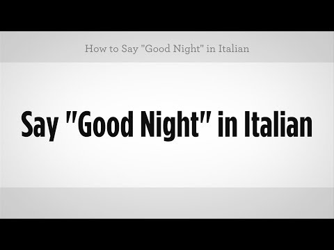 download lagu mp3 mp4 Goodnight In Italian, download lagu Goodnight In Italian gratis, unduh video klip Goodnight In Italian