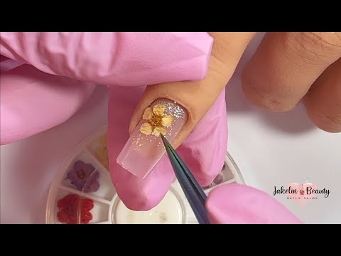 💖ENCAPSULADO DE NATURALEZA MUERTA EN SEMIPERMANENTE💅✨ #encapsuladouñas #uñasconnaturaleza