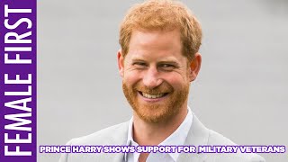Prince Harry supports military veterans ahead of charity trek