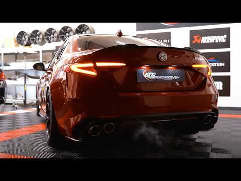 Akrapovic Evolution Exhaust System for Alfa Romeo Giulia Quadrifoglio