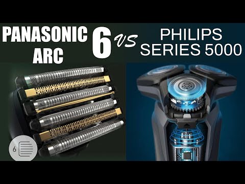Best shavers COMPARISON–Panasonic ARC 6 & Philips 5000 #shaving #panasonicarc6 #skincare #barber#men