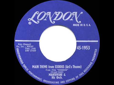 1961 HITS ARCHIVE: Exodus - Mantovani