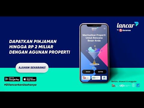 , title : 'Lancar by danamas - Aplikasi Pinjaman untuk modal usaha dengan jaminan properti'