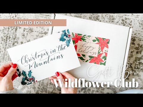 Wildflower Club Unboxing: Limited Edition Gift Box