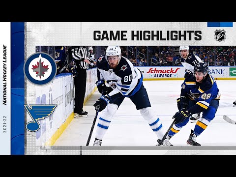 Jets @ Blues 3/13 l NHL Highlights 2022
