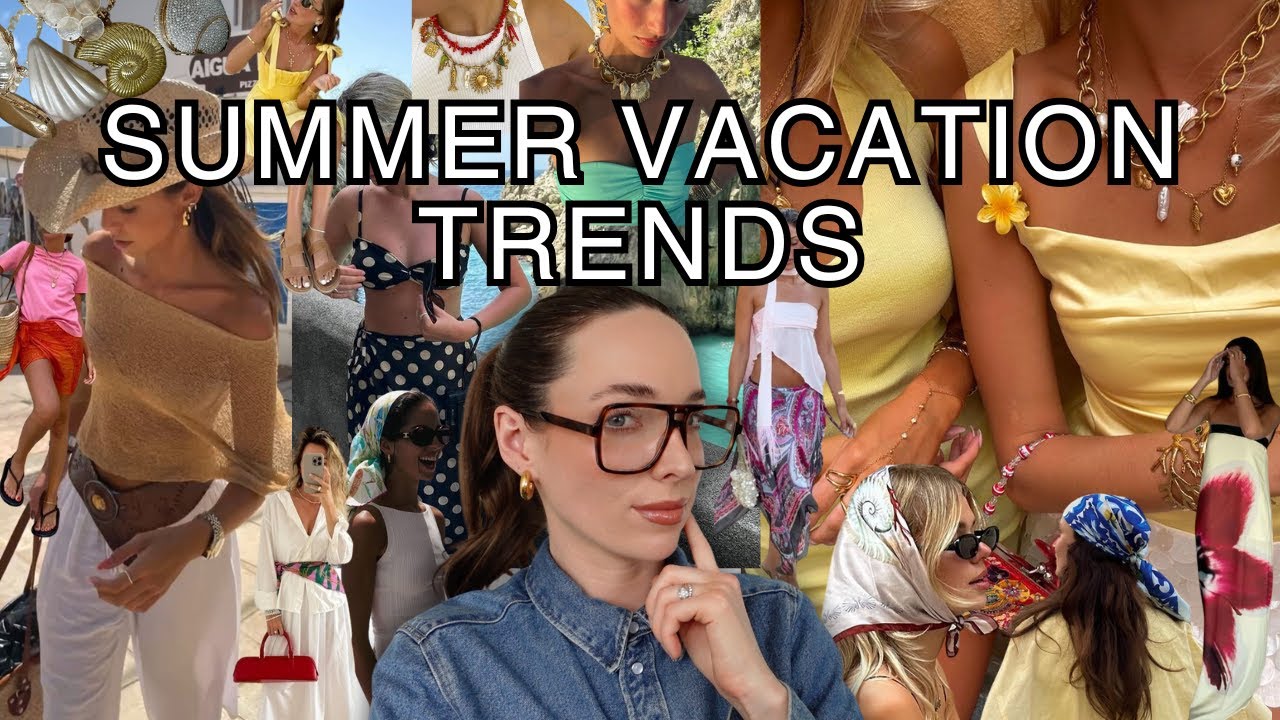 SUMMER 2025 FASHION TRENDS | what to wear this summer *Pinterest inspired wearable vacation outfits*