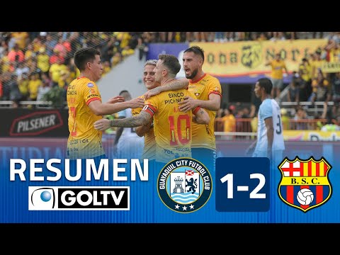 RESUMEN | Guayaquil City 1-2 Barcelona SC  | FECHA 14 | Liga Pro