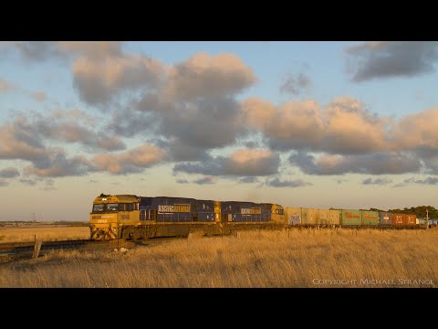 6MA5 Pacific National Container Freight - PoathTV Australian Trains & Railways