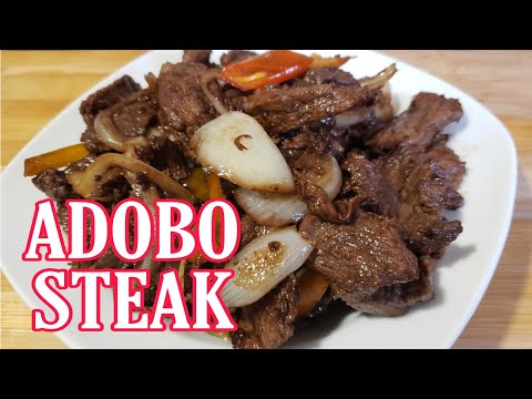 Adobo Steak Recipe|Beef Adobo|Jeizel's Kitchen