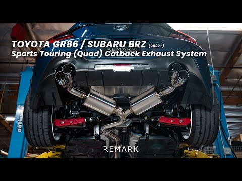 REMARK Sports Touring Catback Exhaust for Toyota GR86 / Subaru BRZ (2022+)