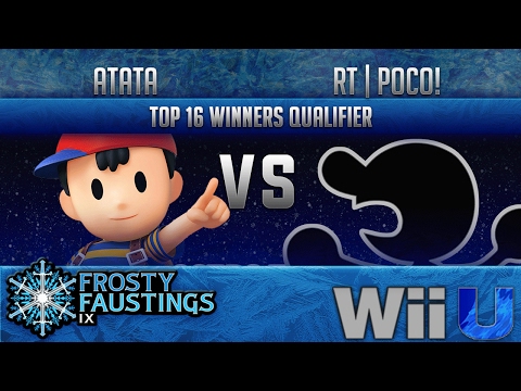 FFIX Smash 4 TOP 16 WINNERS QUALIFIER - ATATA (Ness) vs RT | Poco! (Game n Watch)