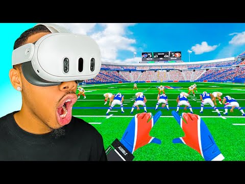 I PLAYED THE NFL's VIRTUAL REALITY GAME!!! (CRAZY)