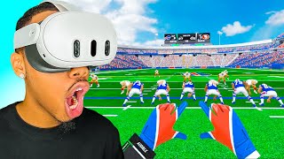 I PLAYED THE NFL's VIRTUAL REALITY GAME!!! (CRAZY)