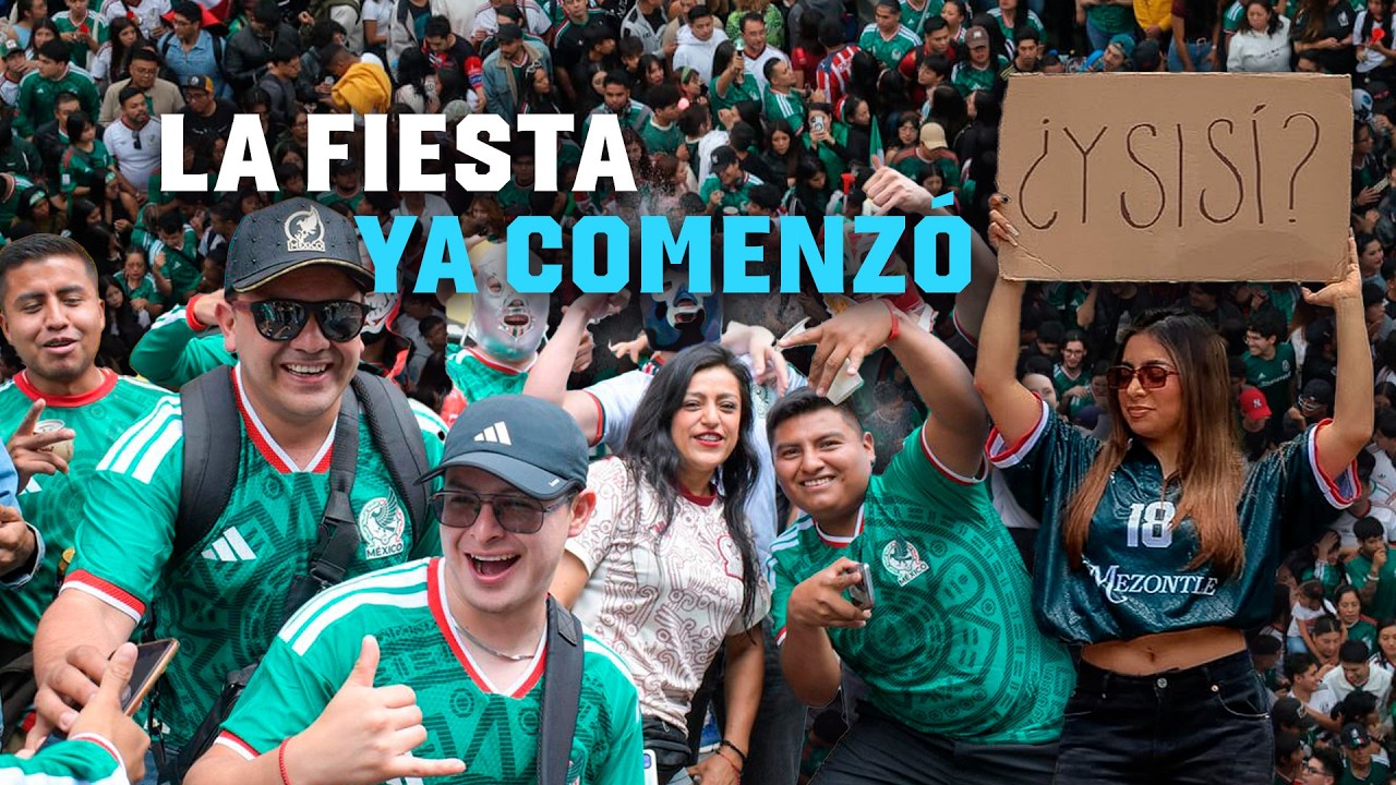 ¿Y si sí? Así el ambiente en Paseo de la Reforma a horas de que el Tricolor enfrente a Ecuador