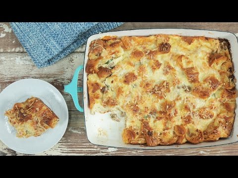 download lagu mp3 mp4 Cheesy Croissant Casserole, download lagu Cheesy Croissant Casserole gratis, unduh video klip Cheesy Croissant Casserole