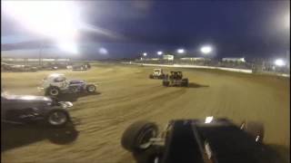 preview picture of video 'MSC Vintage modifieds, 141 speedway June 2, 2013 gopro view Goggles Pizano'