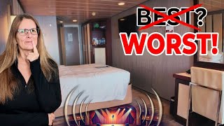 Is Azamara Quest OCEANVIEW Cabin 6005 the BEST or WORST? We Were Above The Cabaret Lounge