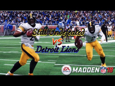STILL UNDEFEATED!!! | Another RB Injury | Madden 18 QB CAREER MODE EP. 7 | I'M BACK FROM 4WEEK BREAK