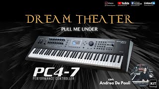 Video thumbnail for PULL ME UNDER cover w. KURZWEIL PC4-7 - Generalsound.it by Generalsound TV