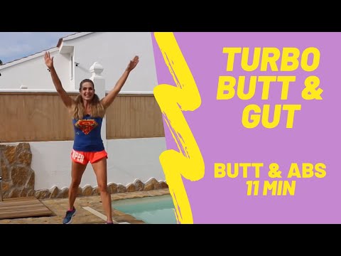 Jill Cooper Turbo Butt & Gut -   Butt & ABS Workout 11 min