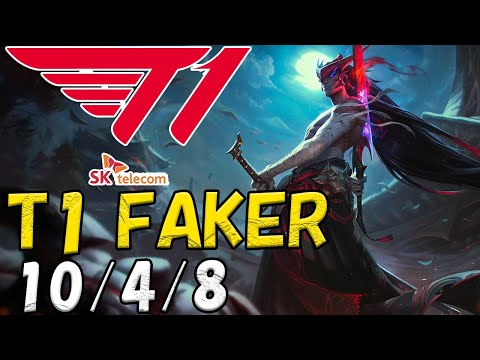 T1 Faker ヨネ(Yone) VS サイラス(Sylas) MID patch 12.20 NA RANK