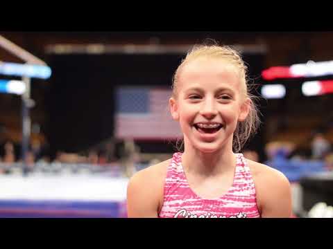 Lilly Lippeatt on Training and Competing with Her Injury and Goals for Day 1 #USGymChamps