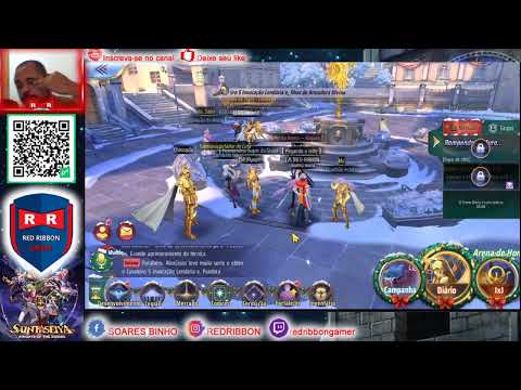 LIVE DO DANONE + PVP MELEE + O SACODE DO CAMPEAO AMERICA SAINT SEIYA AWAKENING