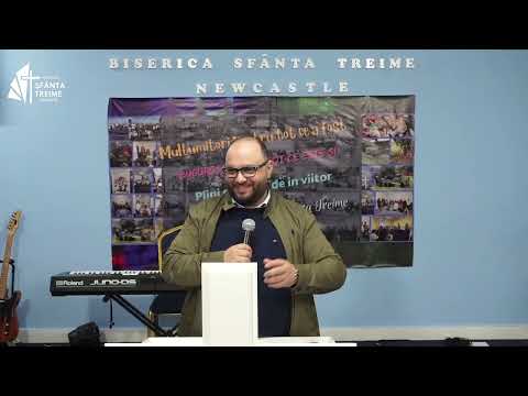 Biserica Sfânta Treime Newcastle, Mesaj Biblic  Nicu Ion