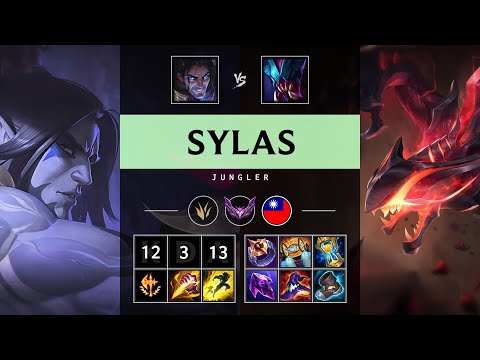 Sylas Jungle vs Rek'Sai: Triple Kill, Dominating - TW Master Patch 14.24