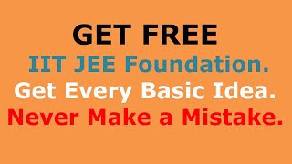 Best IIT JEE Foundation Course @downloadiitjeestudymaterial