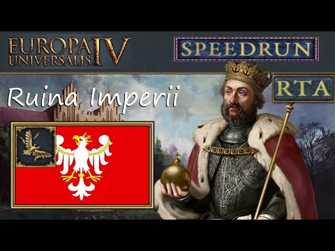 EU4 Achievement Speedrun (RTA NS5) - Ruina Imperii, in 5 minutes, 11 seconds, as Poland