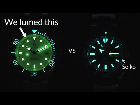 How to Lume Hands and Dial Brighter Than Seiko!